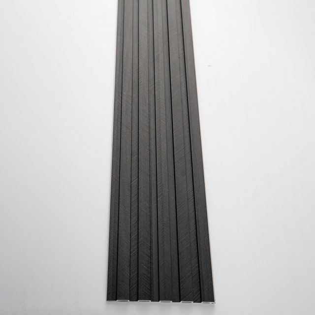 Fluted Plastic Wall Cladding - Waterproof and Weather-Resistant Design
