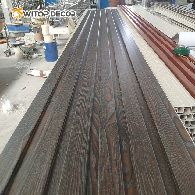 WPC Fluted Panel with Fine and Smooth Edges