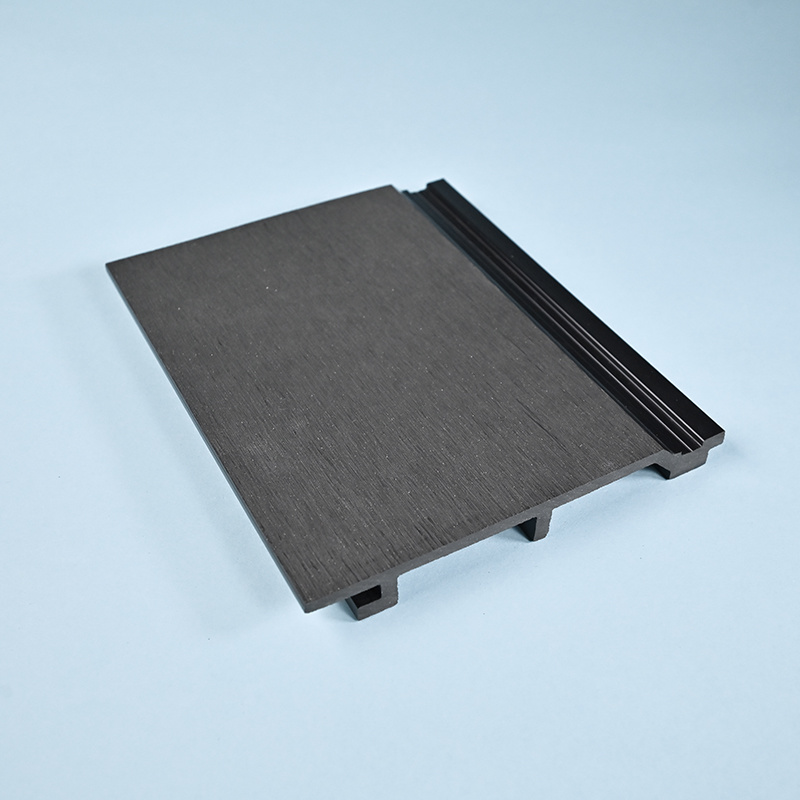 3D Embossing Wood Plastic Composite Exterior WPC Wall Cladding