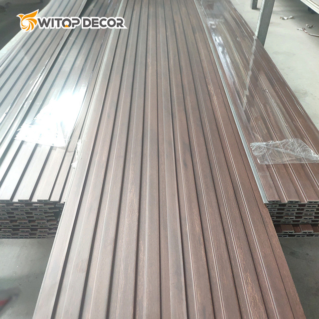 WPC Slat Panel with Anti-Corrosion and Anti-Insect Properties